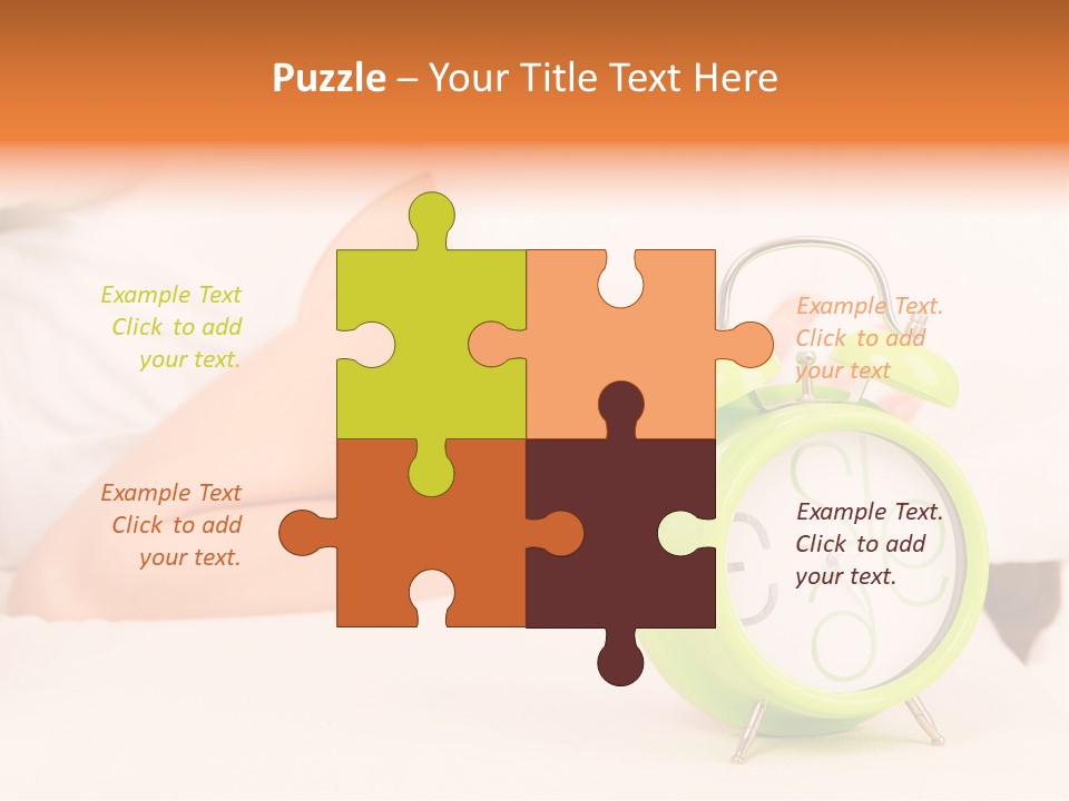 Morning Relaxation Rest PowerPoint Template