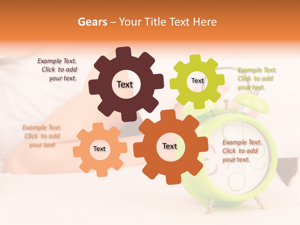 Morning Relaxation Rest PowerPoint Template