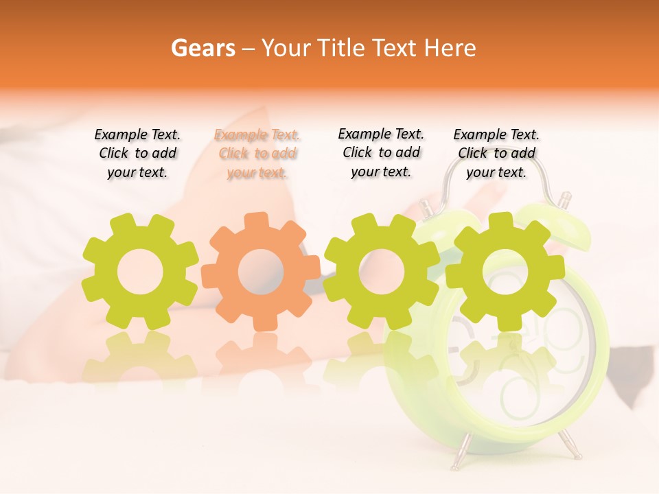 Morning Relaxation Rest PowerPoint Template