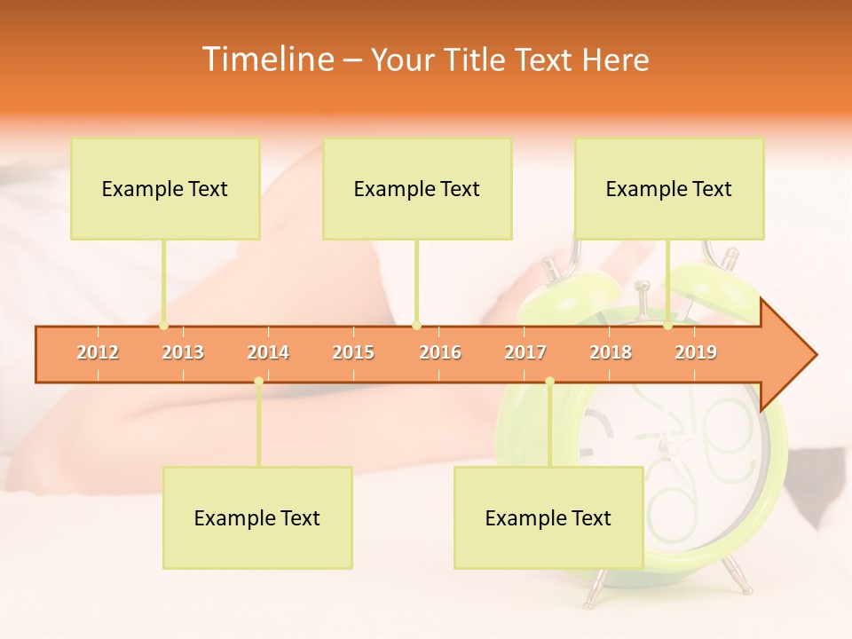 Morning Relaxation Rest PowerPoint Template