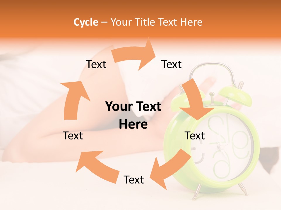 Morning Relaxation Rest PowerPoint Template