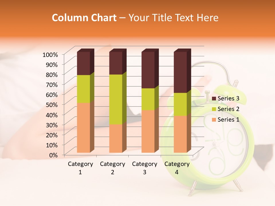 Morning Relaxation Rest PowerPoint Template