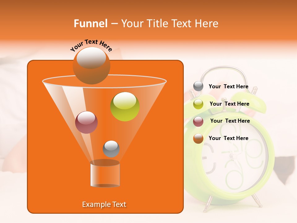 Morning Relaxation Rest PowerPoint Template