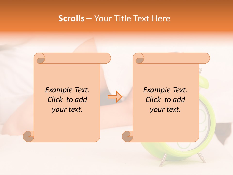 Morning Relaxation Rest PowerPoint Template