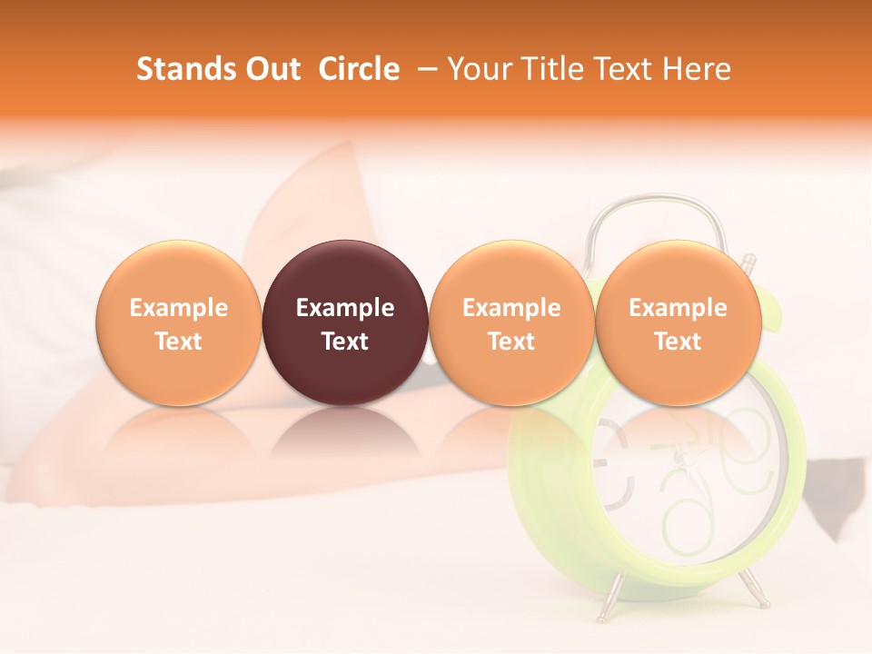 Morning Relaxation Rest PowerPoint Template