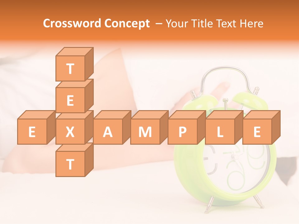 Morning Relaxation Rest PowerPoint Template