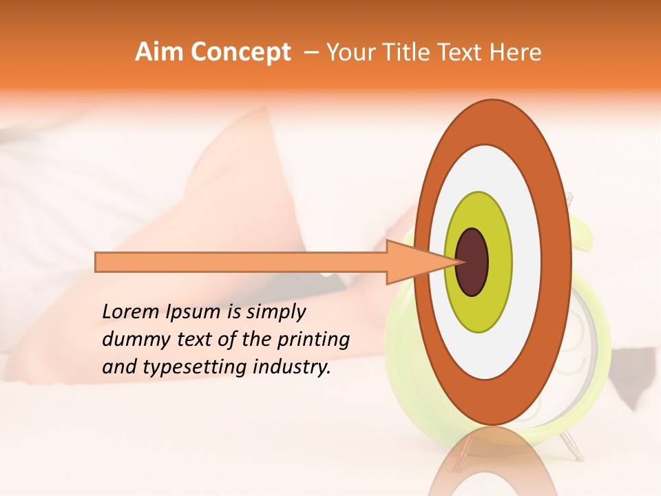 Morning Relaxation Rest PowerPoint Template