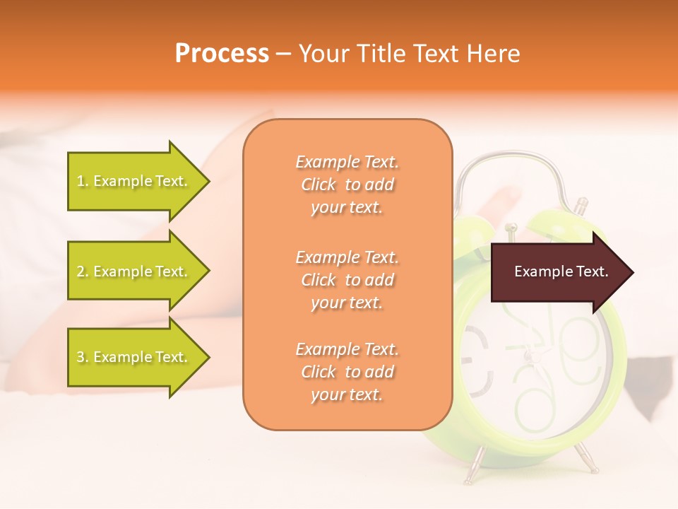 Morning Relaxation Rest PowerPoint Template