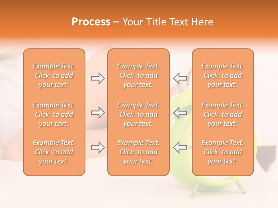 Morning Relaxation Rest PowerPoint Template