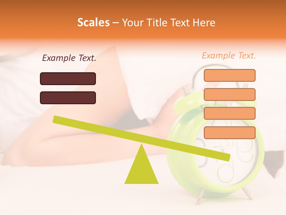 Morning Relaxation Rest PowerPoint Template