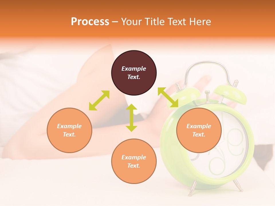 Morning Relaxation Rest PowerPoint Template