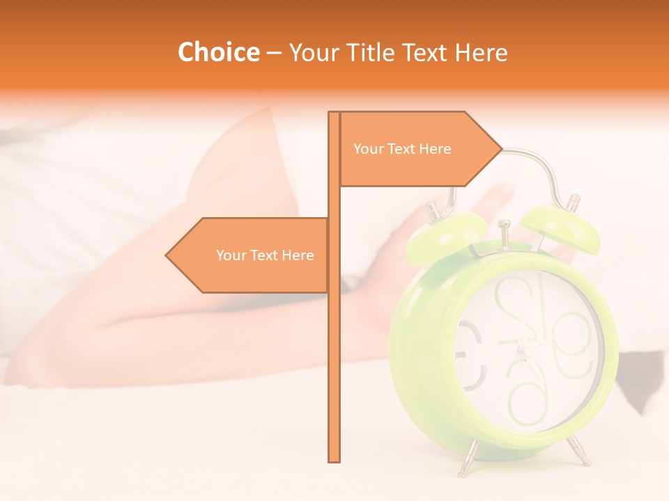 Morning Relaxation Rest PowerPoint Template