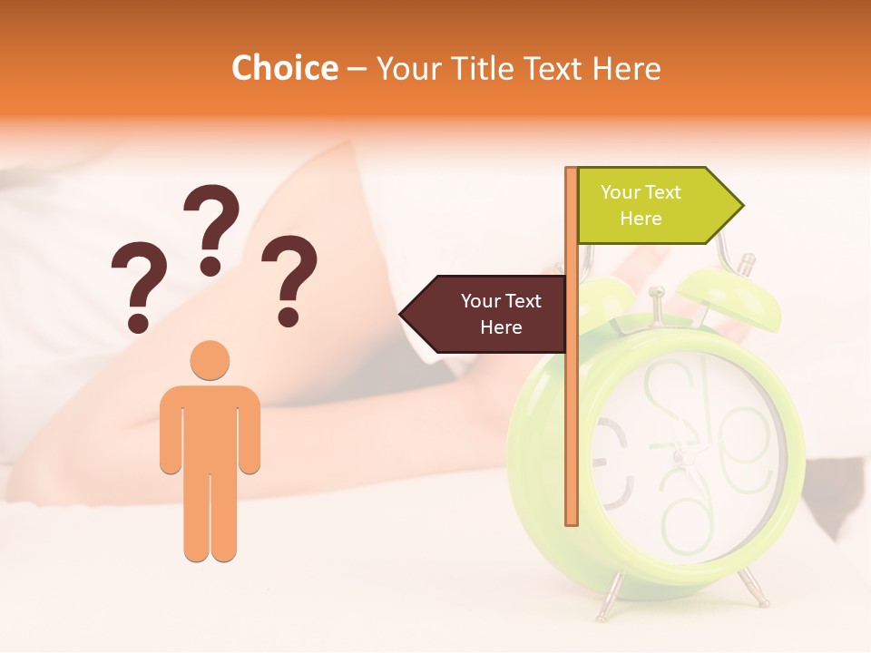 Morning Relaxation Rest PowerPoint Template