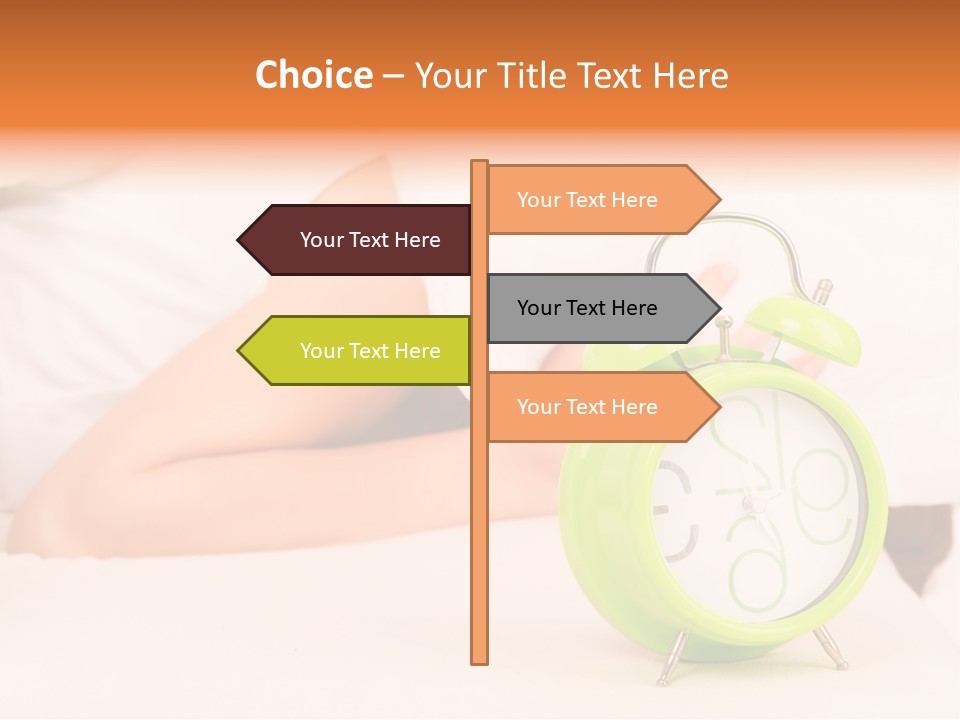 Morning Relaxation Rest PowerPoint Template