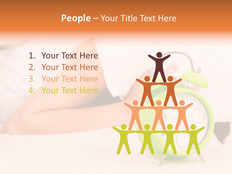 Morning Relaxation Rest PowerPoint Template