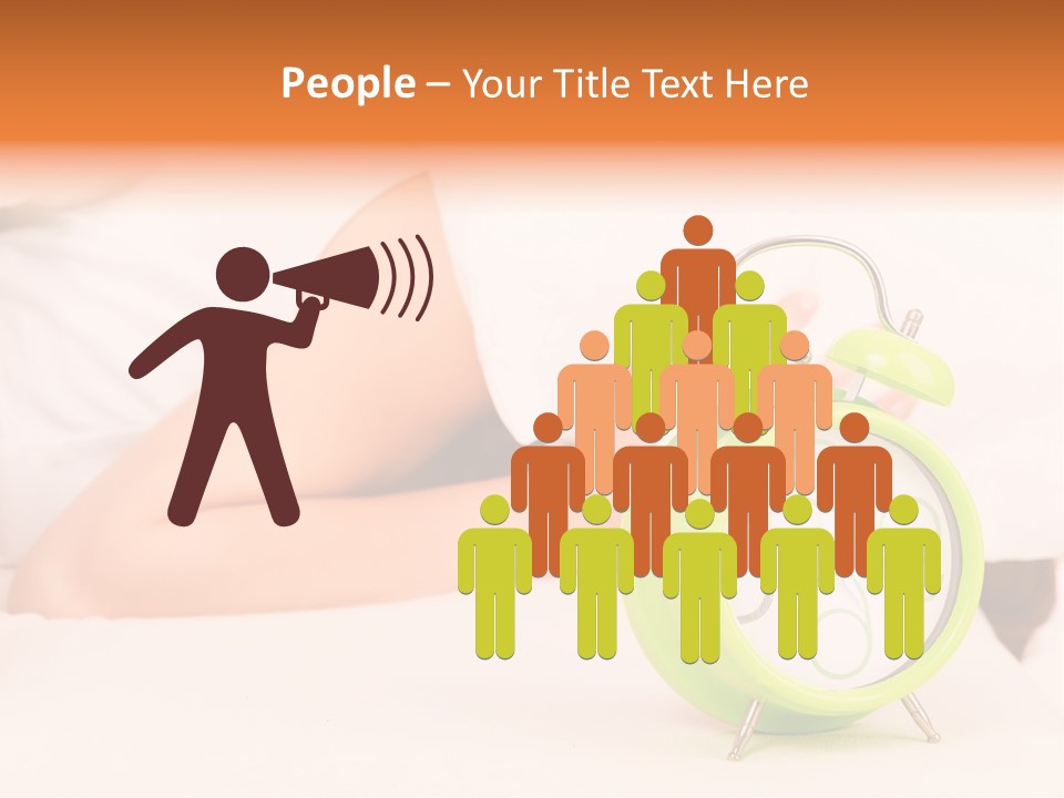 Morning Relaxation Rest PowerPoint Template