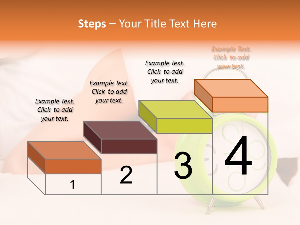 Morning Relaxation Rest PowerPoint Template