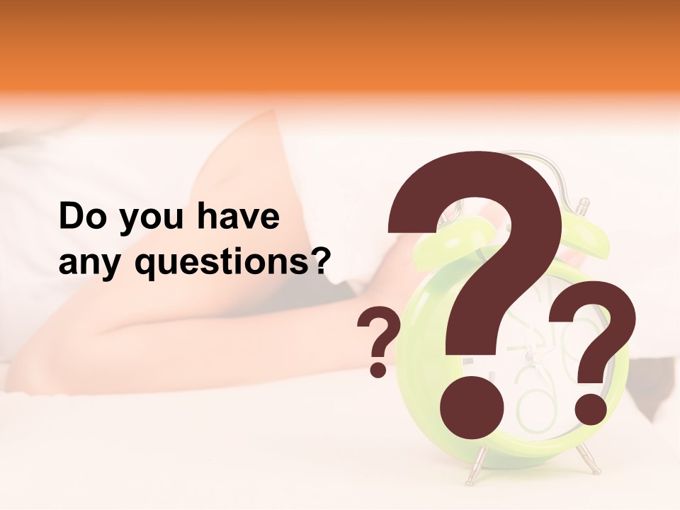 Morning Relaxation Rest PowerPoint Template