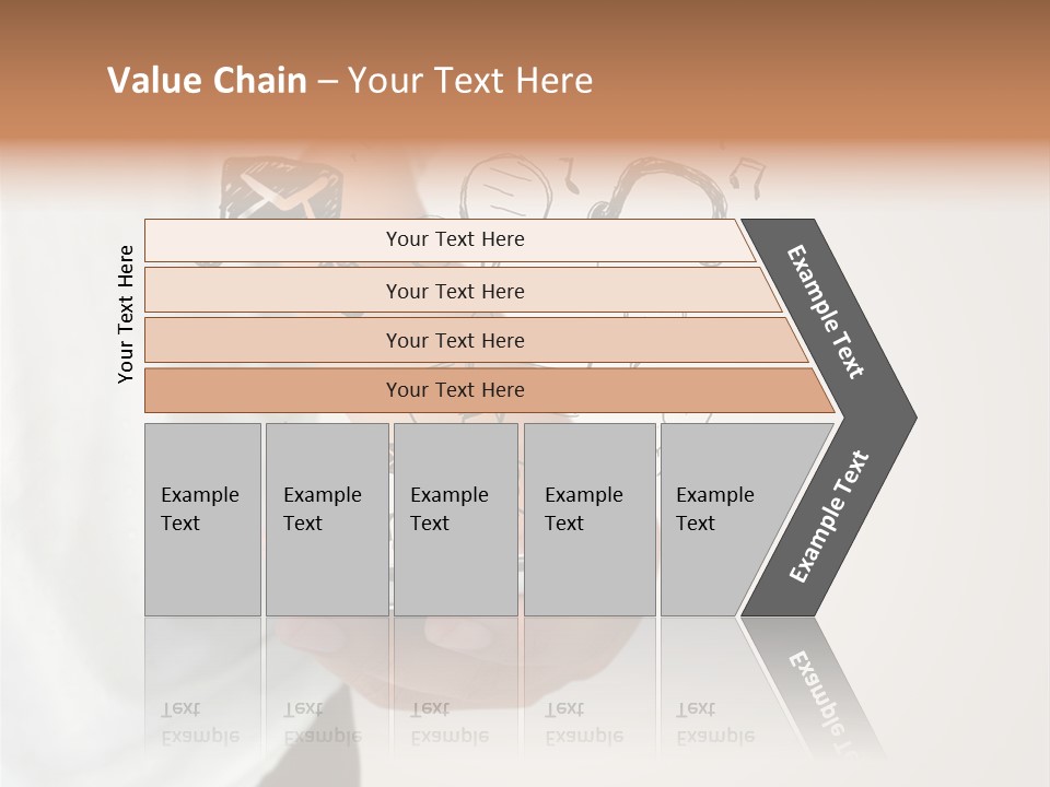 A Person Holding A Cell Phone In Their Hand PowerPoint Template