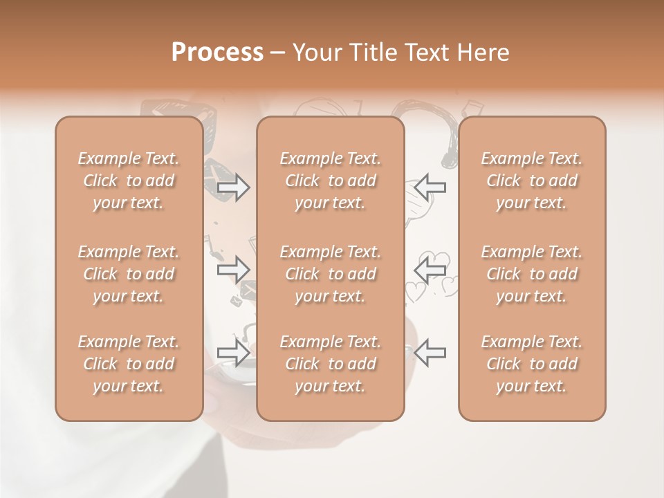 A Person Holding A Cell Phone In Their Hand PowerPoint Template