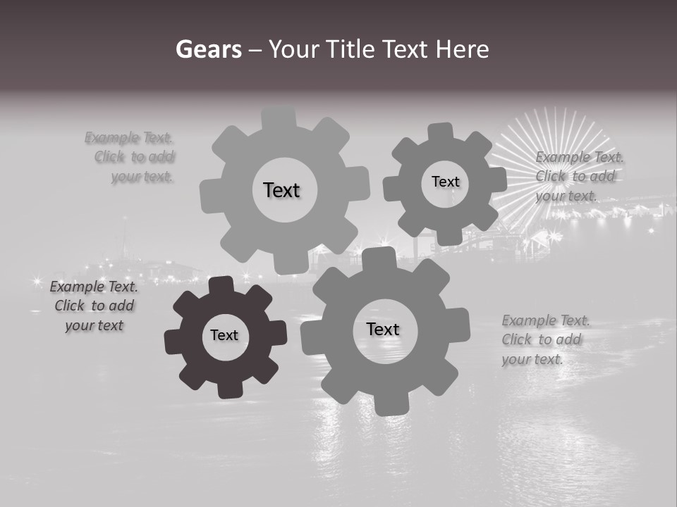 Automobile High Blur PowerPoint Template