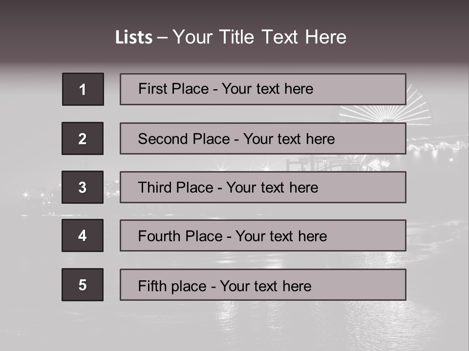 Automobile High Blur PowerPoint Template