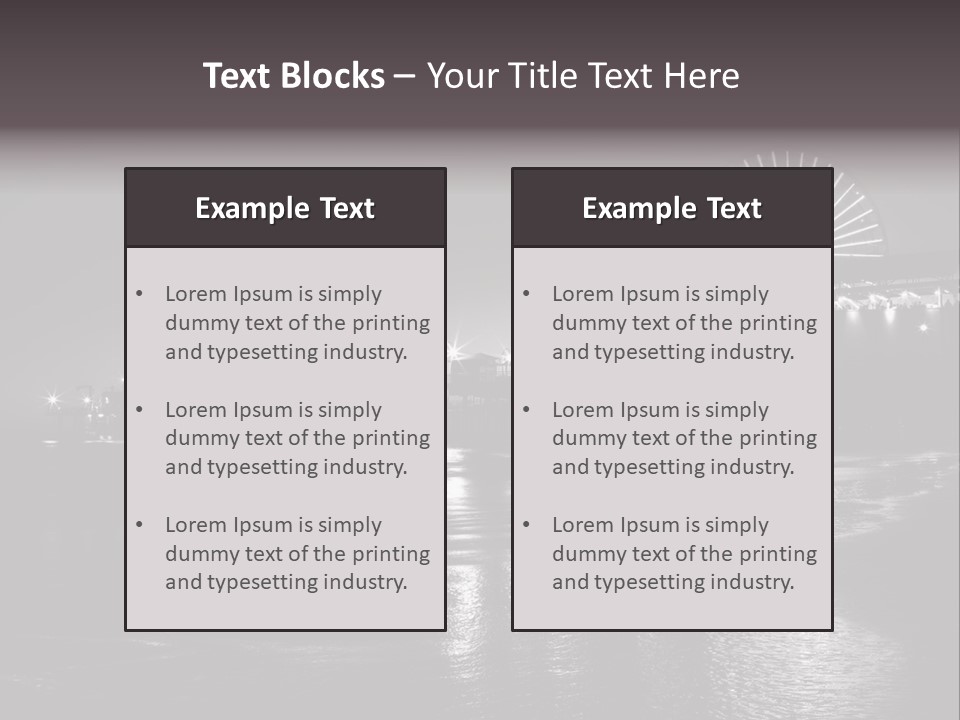 Automobile High Blur PowerPoint Template