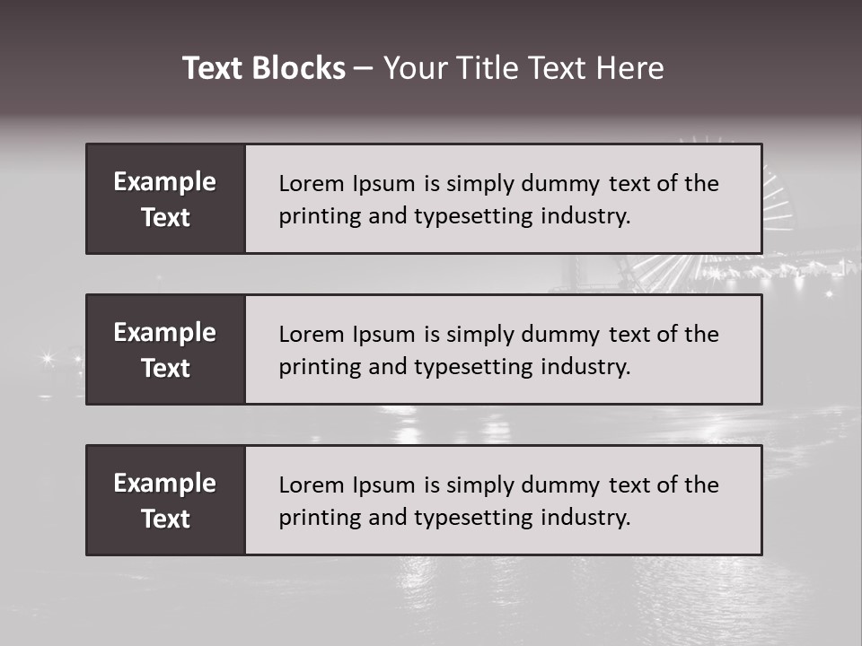 Automobile High Blur PowerPoint Template