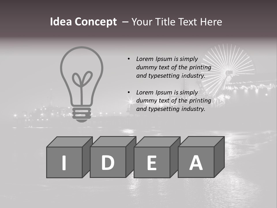 Automobile High Blur PowerPoint Template