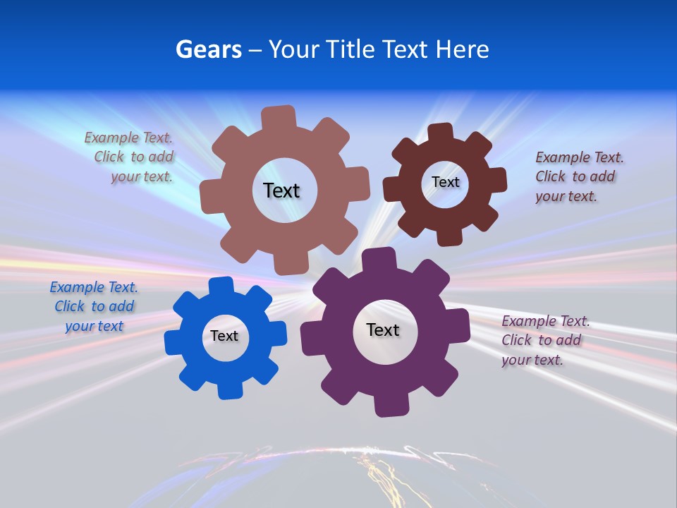 Automobile High Blur PowerPoint Template