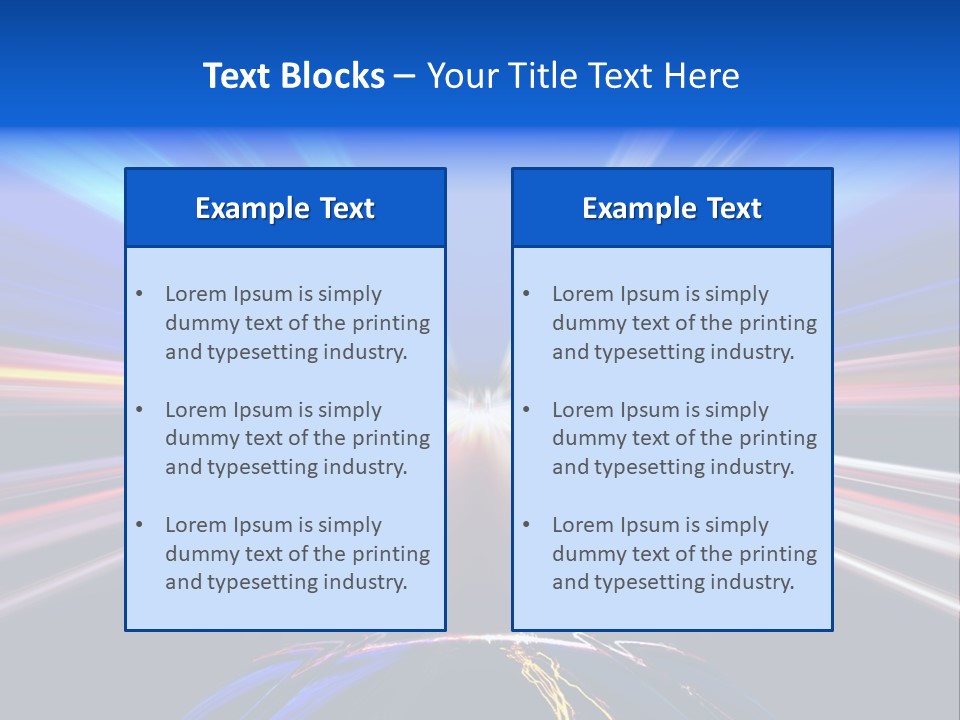 Automobile High Blur PowerPoint Template