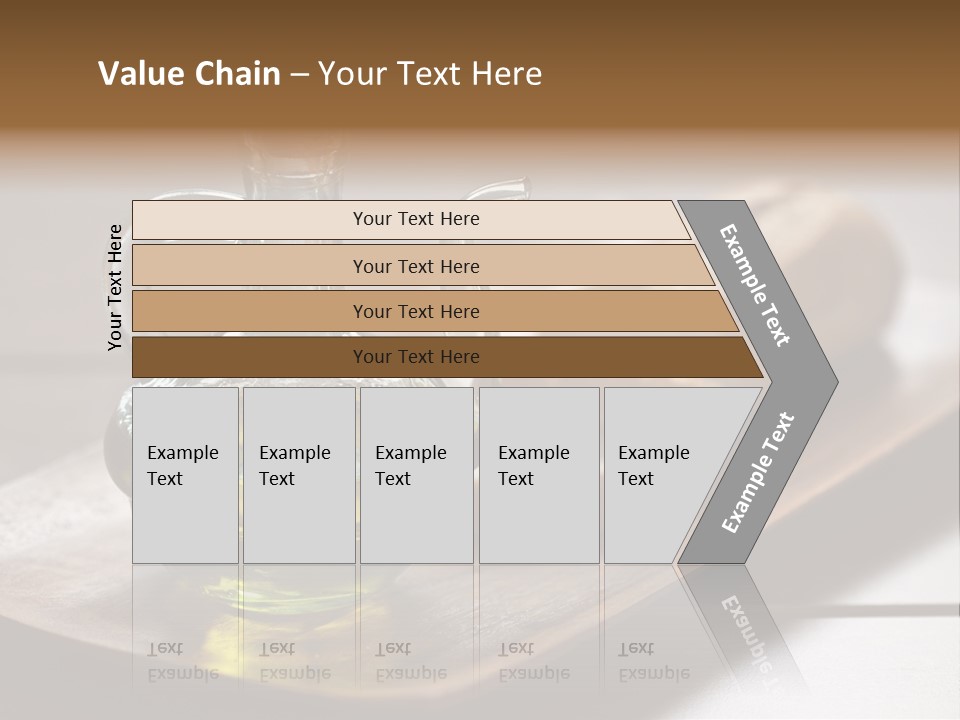 Olive Oil Carbohydrates Salad Dressing PowerPoint Template