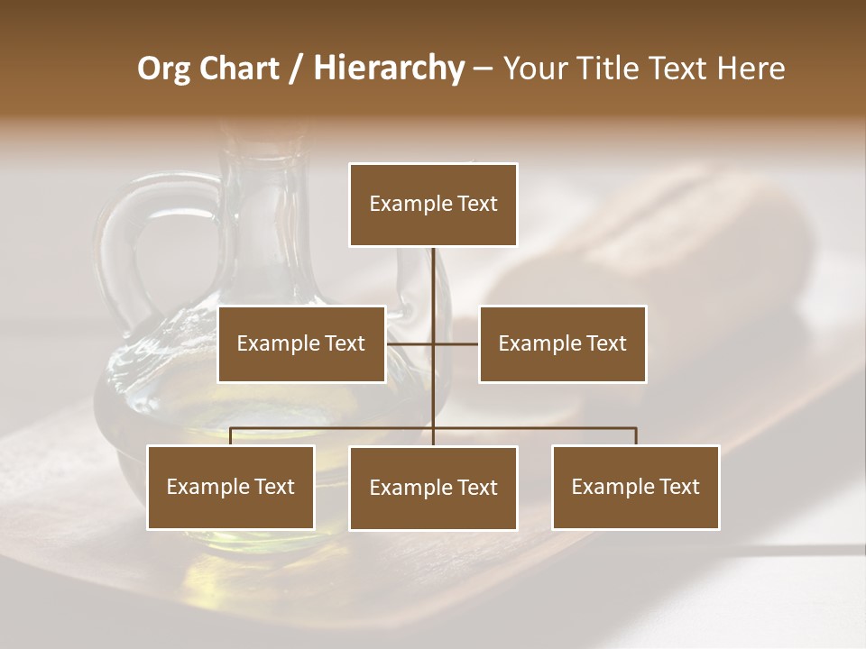 Olive Oil Carbohydrates Salad Dressing PowerPoint Template