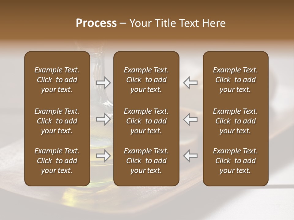 Olive Oil Carbohydrates Salad Dressing PowerPoint Template