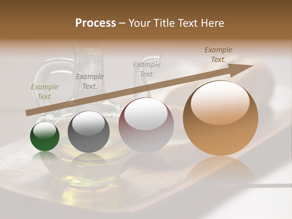 Olive Oil Carbohydrates Salad Dressing PowerPoint Template