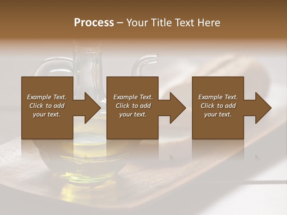 Olive Oil Carbohydrates Salad Dressing PowerPoint Template