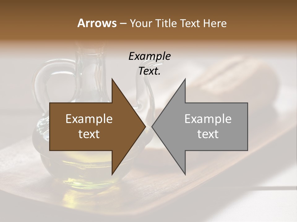 Olive Oil Carbohydrates Salad Dressing PowerPoint Template