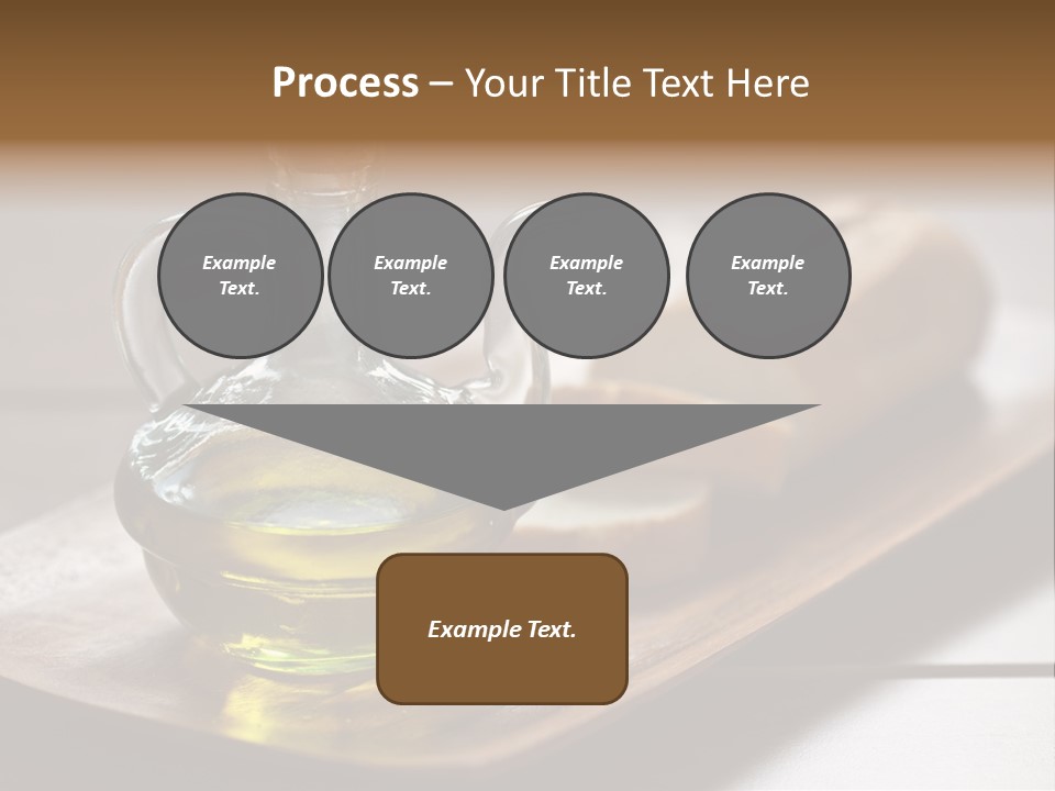 Olive Oil Carbohydrates Salad Dressing PowerPoint Template