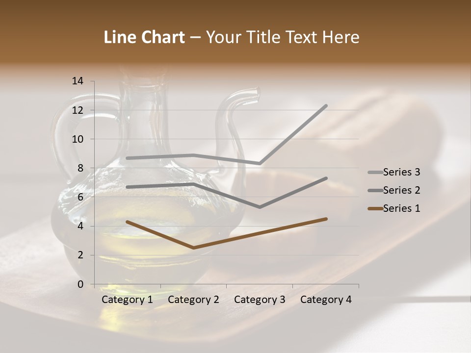 Olive Oil Carbohydrates Salad Dressing PowerPoint Template