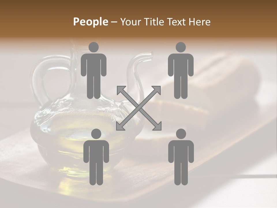 Olive Oil Carbohydrates Salad Dressing PowerPoint Template