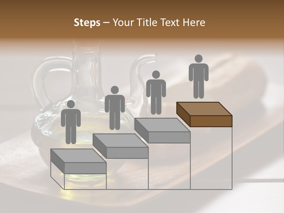 Olive Oil Carbohydrates Salad Dressing PowerPoint Template
