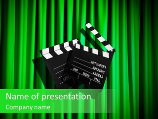 Camera Cinematography Background PowerPoint Template