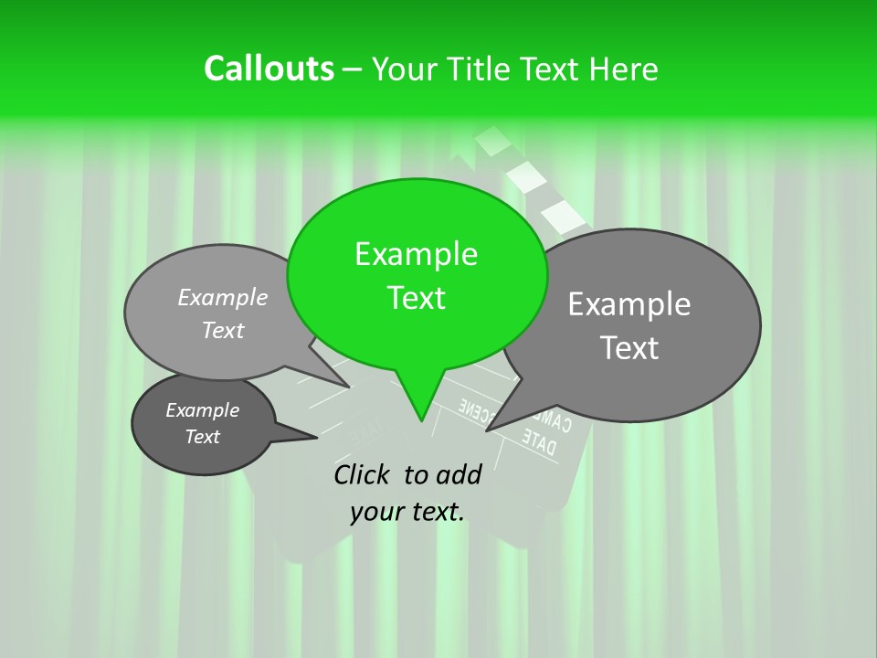 Camera Cinematography Background PowerPoint Template