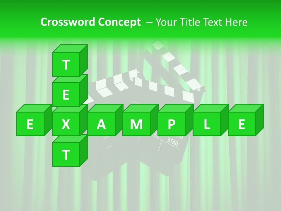 Camera Cinematography Background PowerPoint Template
