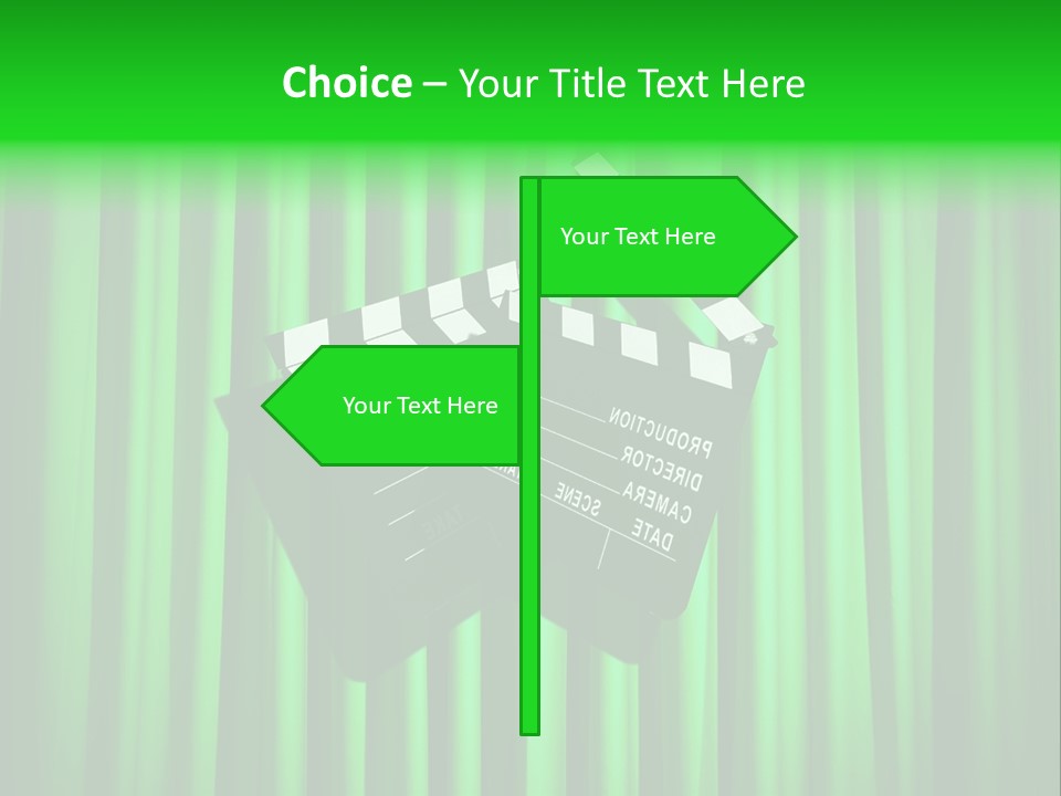 Camera Cinematography Background PowerPoint Template