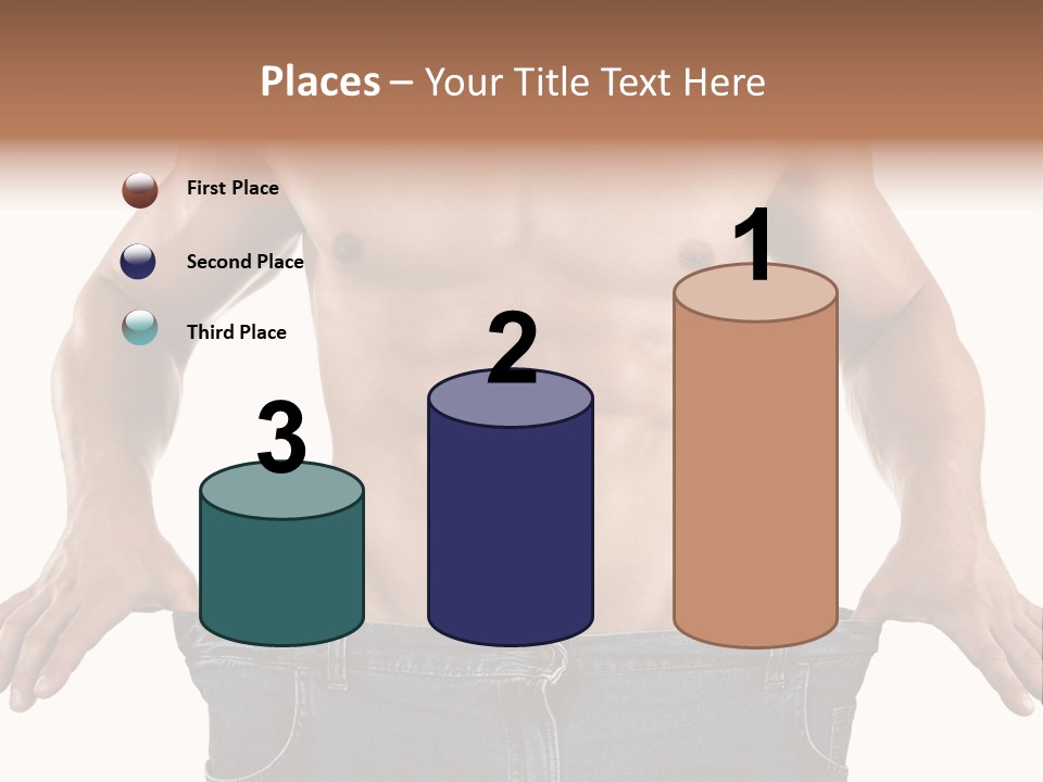 Human Big Thin PowerPoint Template