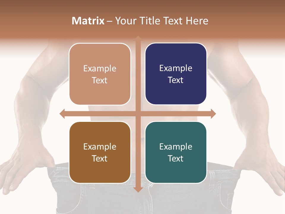 Human Big Thin PowerPoint Template