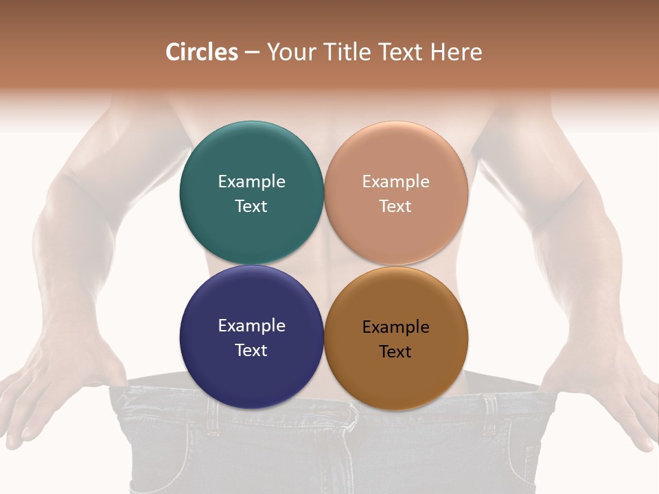 Human Big Thin PowerPoint Template