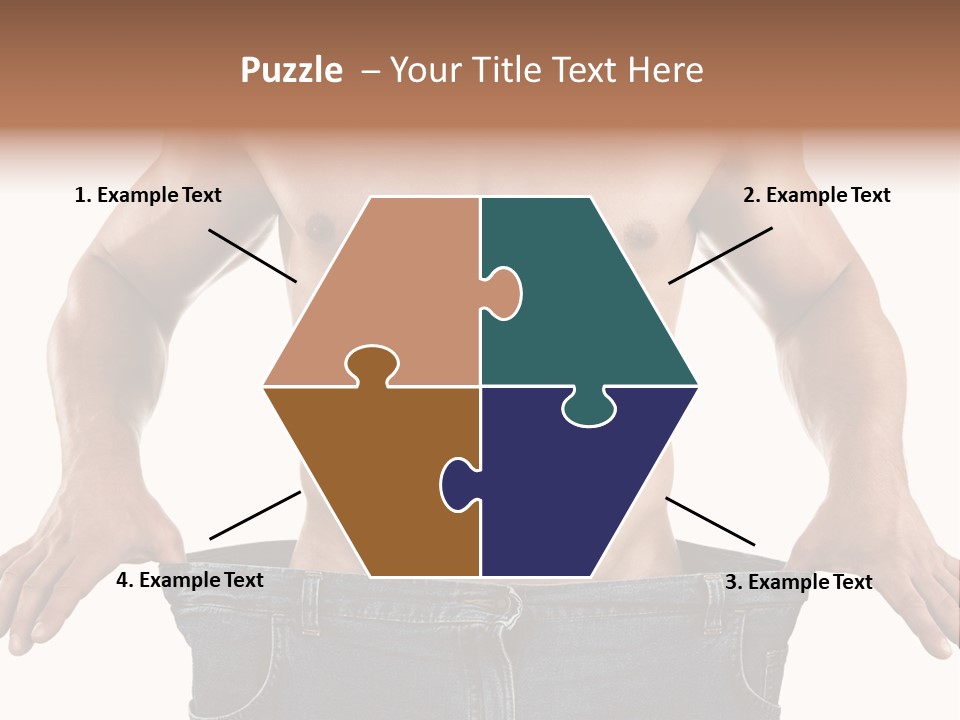 Human Big Thin PowerPoint Template