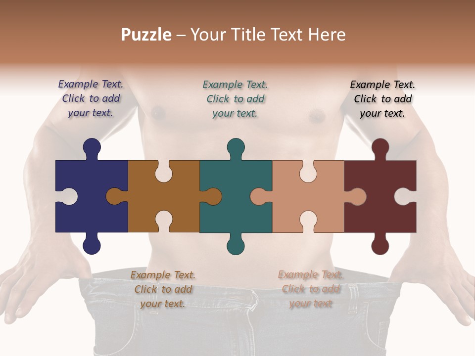 Human Big Thin PowerPoint Template